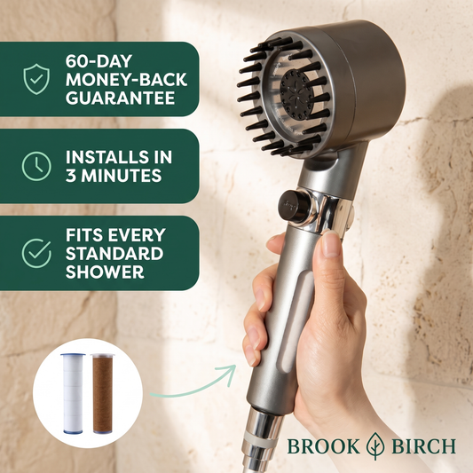 B&B FILTERED SHOWERHEAD™ KIT