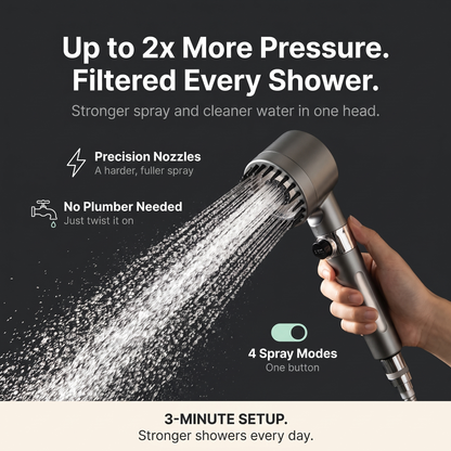 B&B FILTERED SHOWERHEAD™ KIT